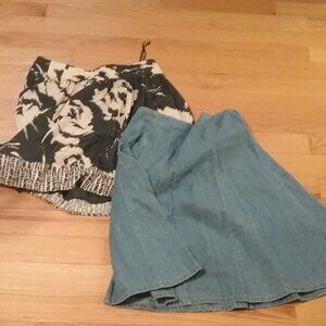 Lot of 2 Size 12 Skirts